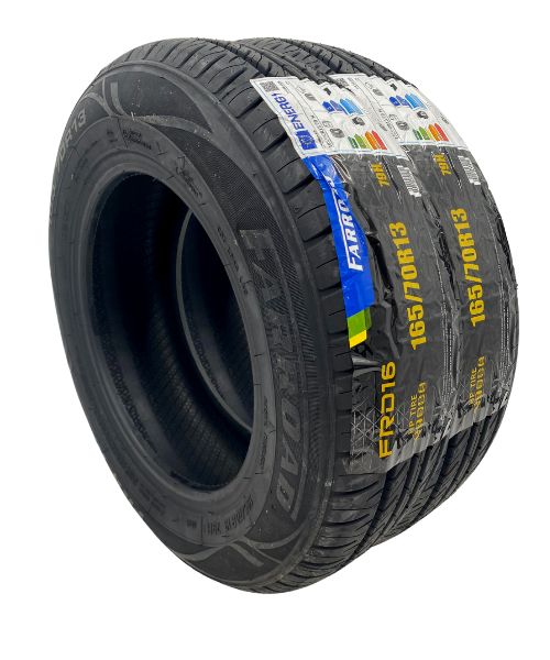 165 70 13 New two Tyres Farroad