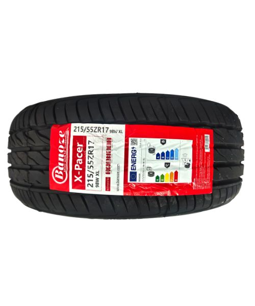 215 55 17 New one tyre tyres Banoze tires click and go tyres