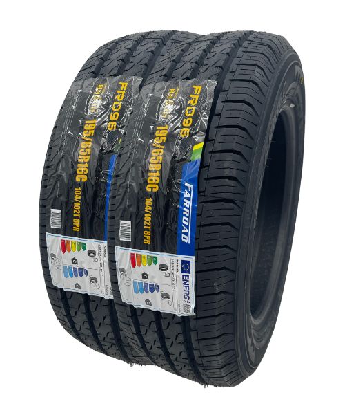 19565R16 Commercial click and go tyres two tyre new farroad