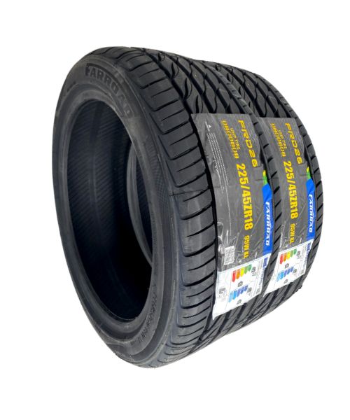 225 45 18 click and go tyres one New tyre Farroad tires