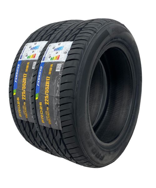 22555ZR17 click and go one New tyres Farroad tyre