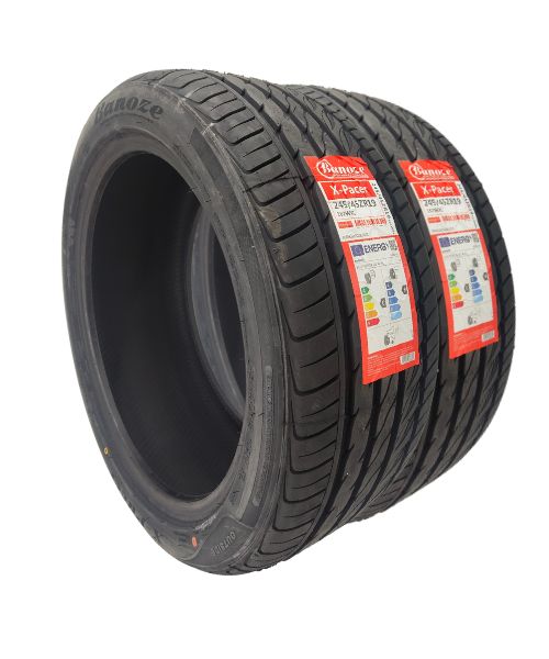 2454519 two tyre Banoze one new tyre tires