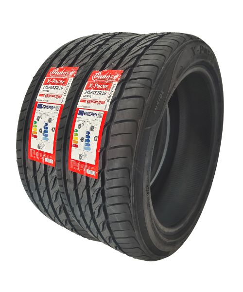 24545ZR19 New two tyre tyres Banoze tires click and go tyres