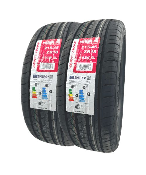 215 45 18 two New Tyre Fronway