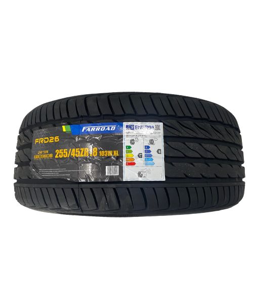 255 45 18 one New Tyre Farroad