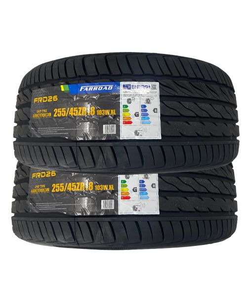 255 45 18 two New Tyre Farroad