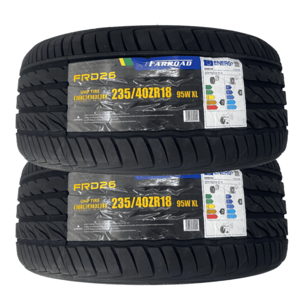 235 40 ZR18 New two tyre Farroad tires click and go